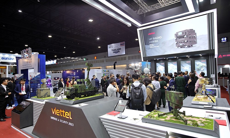 Viettel tổ chức gian hàng quốc gia Việt Nam tại Triển lãm Quốc phòng và An ninh 2023