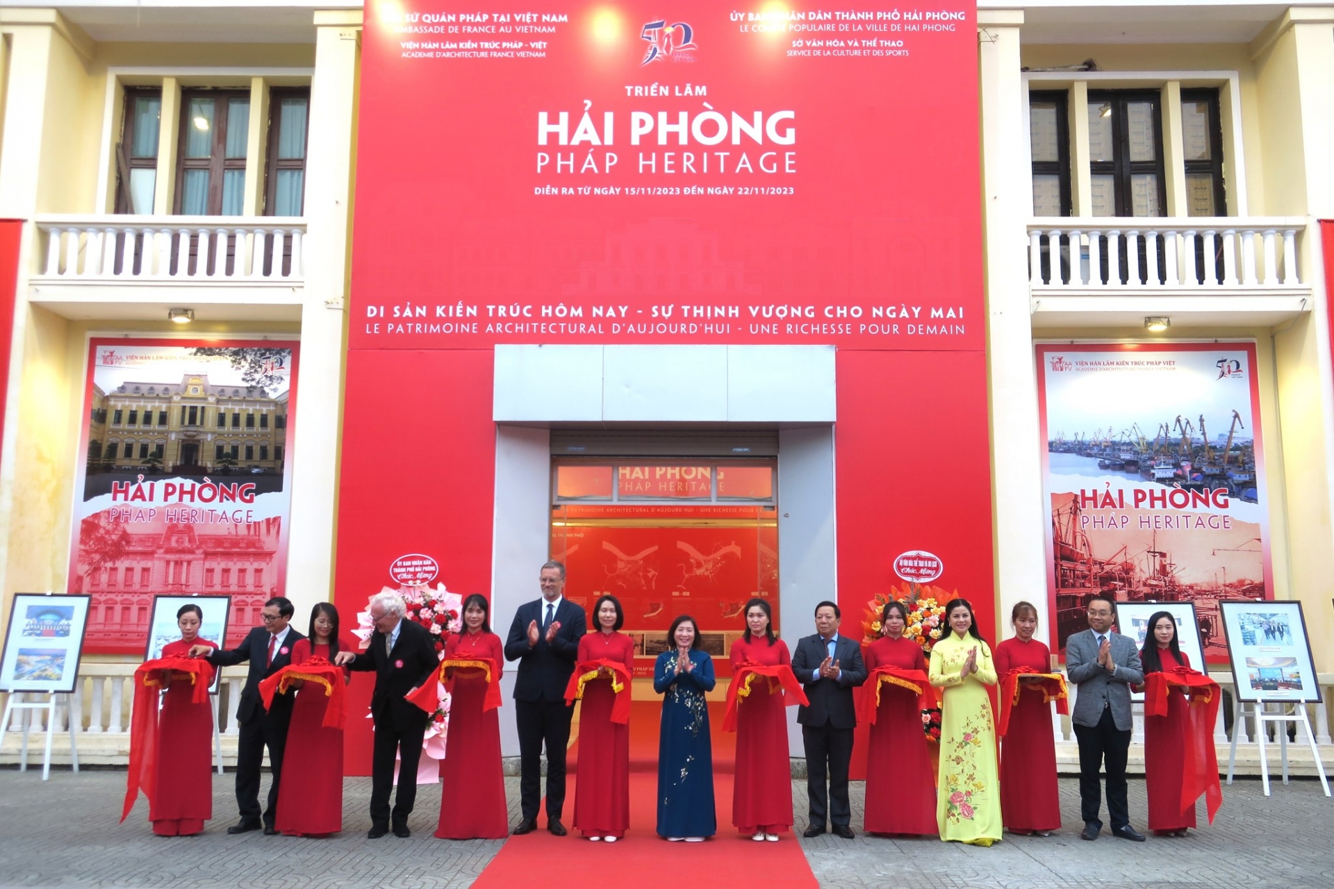 Khai mạc triển lãm “Hải Phòng – Pháp Heritage”