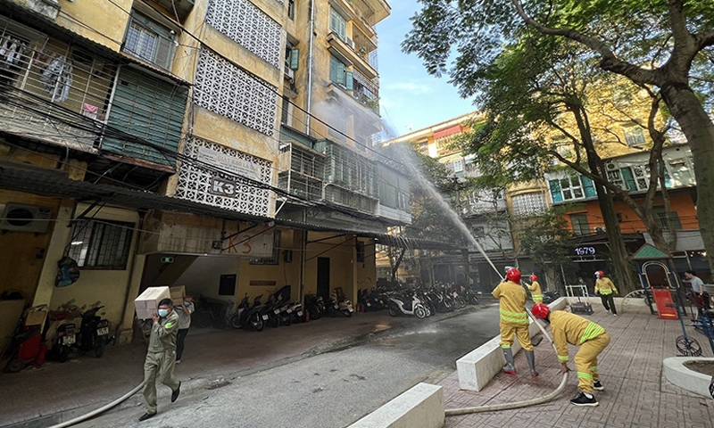 Thực hiện quyết liệt các giải pháp nâng cao chất lượng công tác phòng cháy, chữa cháy