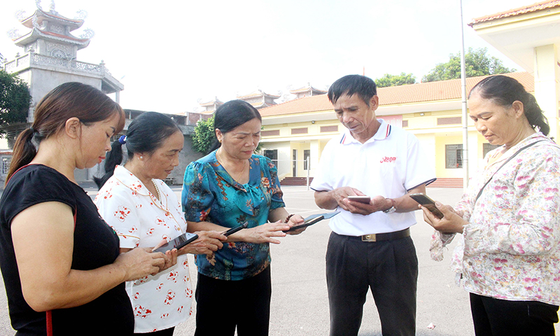 Vĩnh Tường (Vĩnh Phúc): Nhân rộng mô hình thôn thông minh