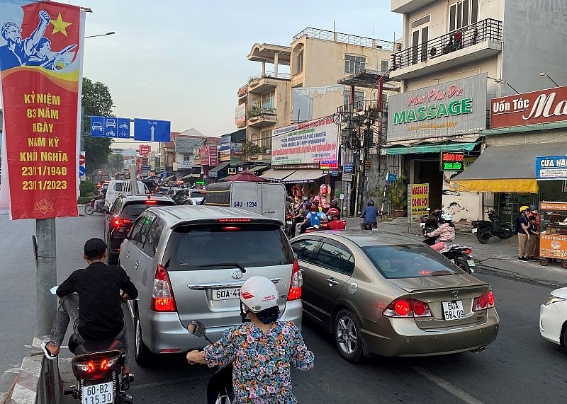 Thành phố Biên Hòa (Đồng Nai): Dự án chống ngập gây kẹt xe, tiềm ẩn tai nạn giao thông