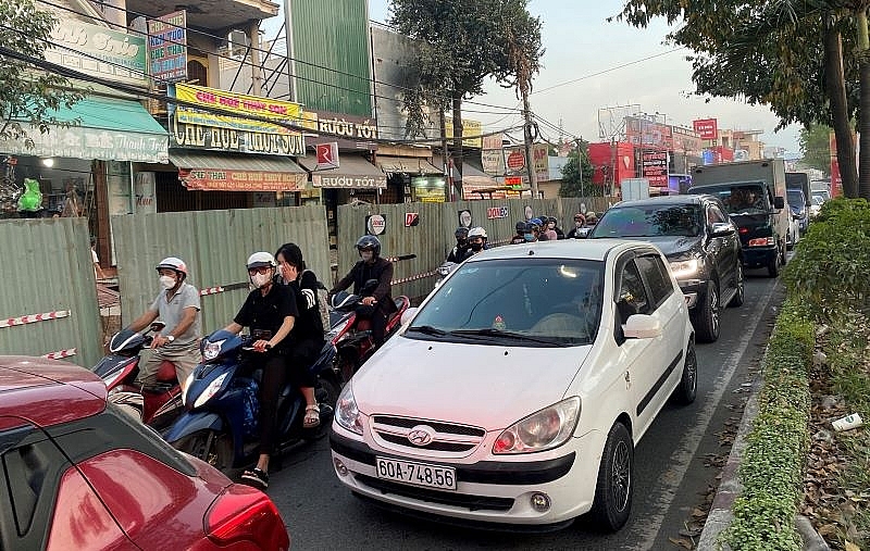 Thành phố Biên Hòa (Đồng Nai): Dự án chống ngập gây kẹt xe, tiềm ẩn tai nạn giao thông