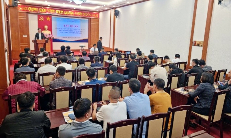 Quảng Ninh: Tập huấn tiết kiệm năng lượng trong xây dựng