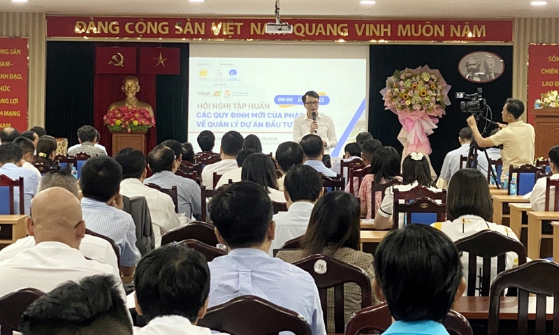 Thành phố Hồ Chí Minh tập huấn các quy định về quản lý dự án đầu tư xây dựng
