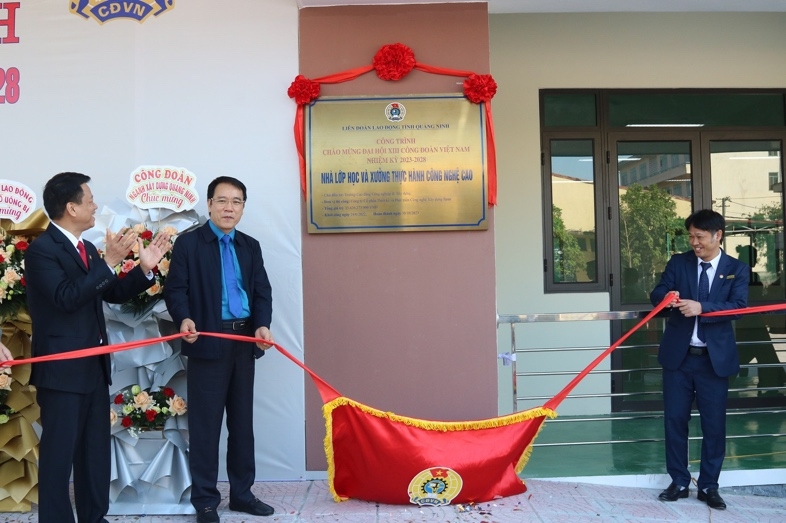 Trường Cao đẳng Công nghiệp và Xây dựng vinh danh công trình chào mừng Đại hội XIII Công đoàn Việt Nam