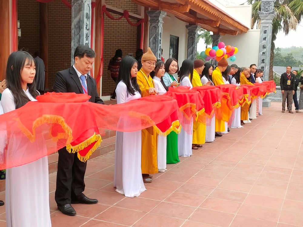 Yên Bái: Khánh thành Di tích Lịch sử - Văn hóa đền, chùa Văn Phú