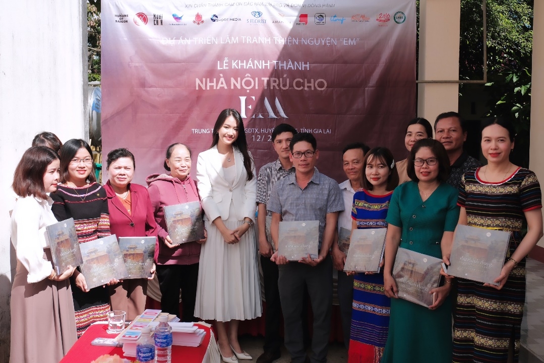 Khánh thành “Nhà nội trú cho em”, tiếp sức cho học sinh miền núi Kbang đến trường