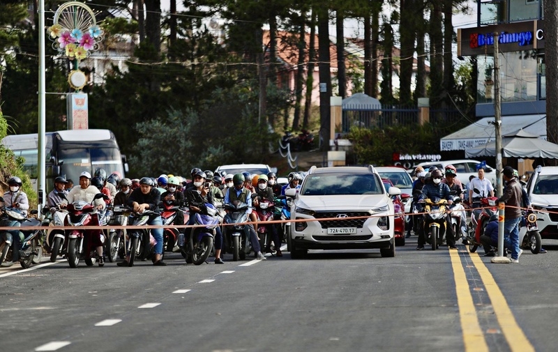 Đèo Prenn chính thức thông tuyến 3km đầu tiên ở cửa ngõ Đà Lạt