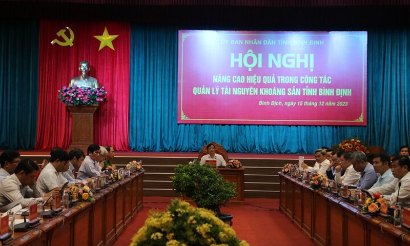 Bình Định: Thực hiện giải pháp nâng cao quản lý tài nguyên khoáng sản