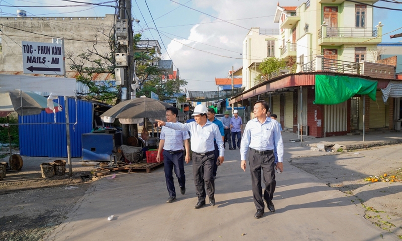 Hải Phòng: Tập trung cao giải phóng mặt bằng Dự án đầu tư xây dựng cầu Lại Xuân và Đường tỉnh 352 huyện Thủy Nguyên