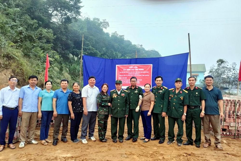 Yên Bái: Hỗ trợ kinh phí làm nhà mới cho cựu chiến binh hiến đất làm đường