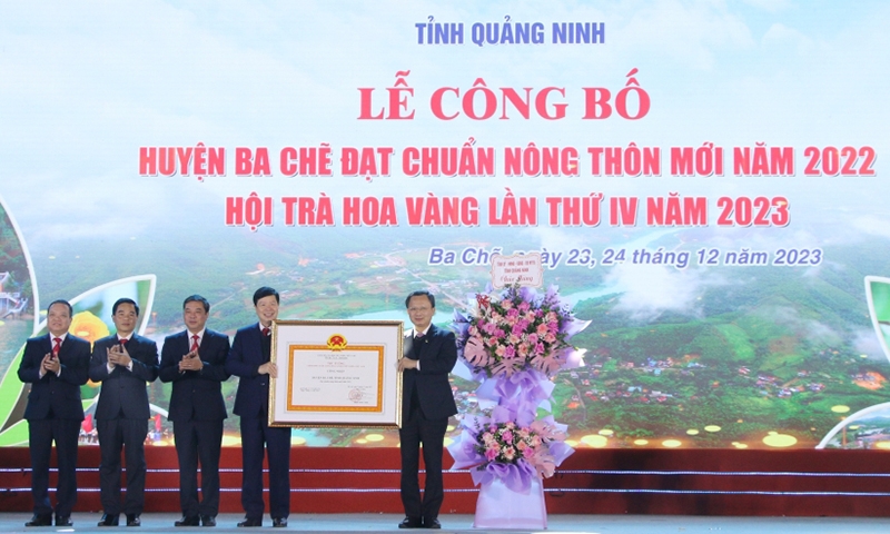 Quảng Ninh: Huyện Ba Chẽ sẽ tiến tới Nông thôn mới nâng cao năm 2024
