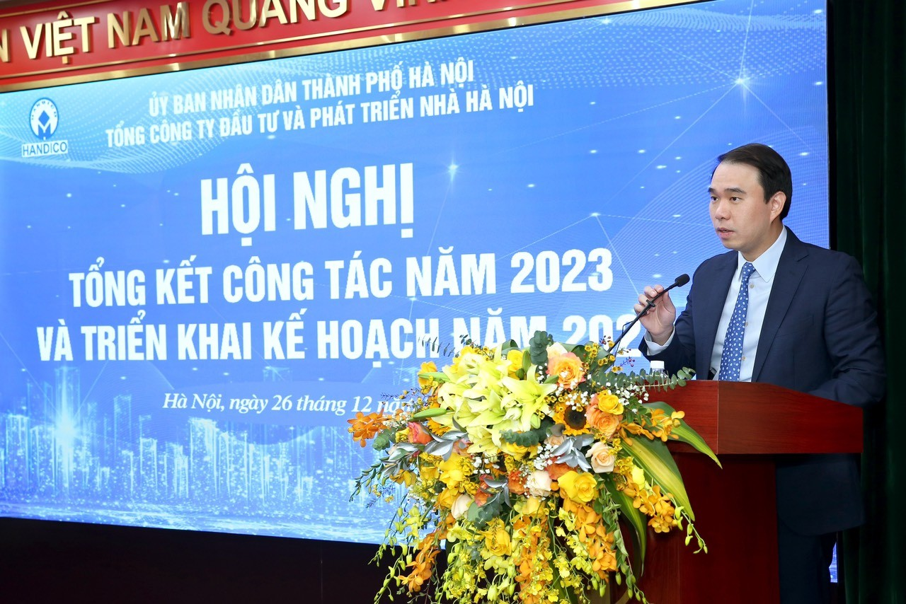 HANDICO tổ chức Hội nghị tổng kết công tác năm 2023 và triển khai kế hoạch năm 2024