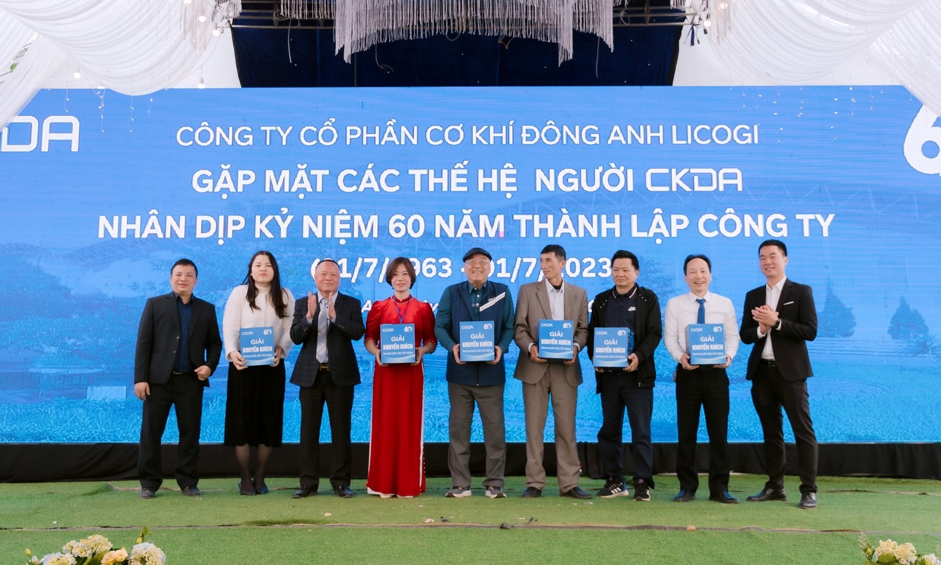 Gặp mặt các thế hệ người lao động Cơ khí Đông Anh nhân dịp kỷ niệm 60 năm thành lập