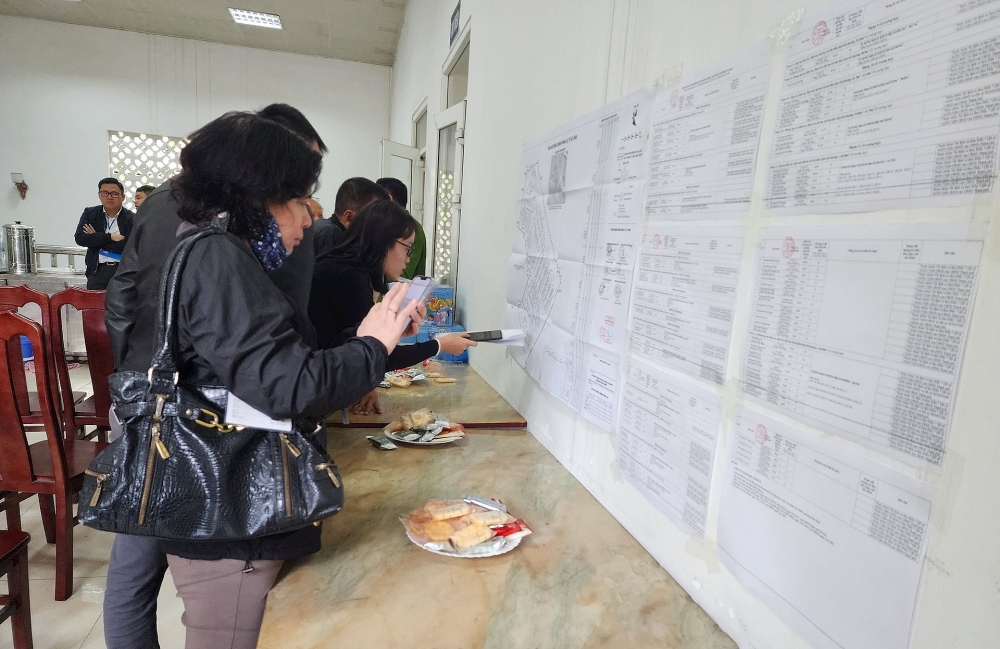 Bốc thăm đất tái định cư dự án mở rộng trụ sở Bộ Công an tại 47 Phạm Văn Đồng