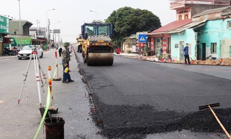 Hải Dương: Phấn đấu hoàn thành vượt tiến độ đường trục Đông – Tây