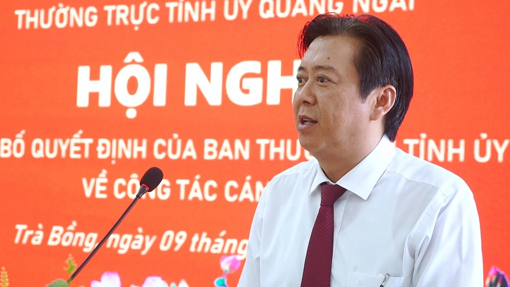 Quảng Ngãi: Ông Trần Hoàng Vĩnh được bầu giữ chức Chủ tịch UBND huyện Trà Bồng