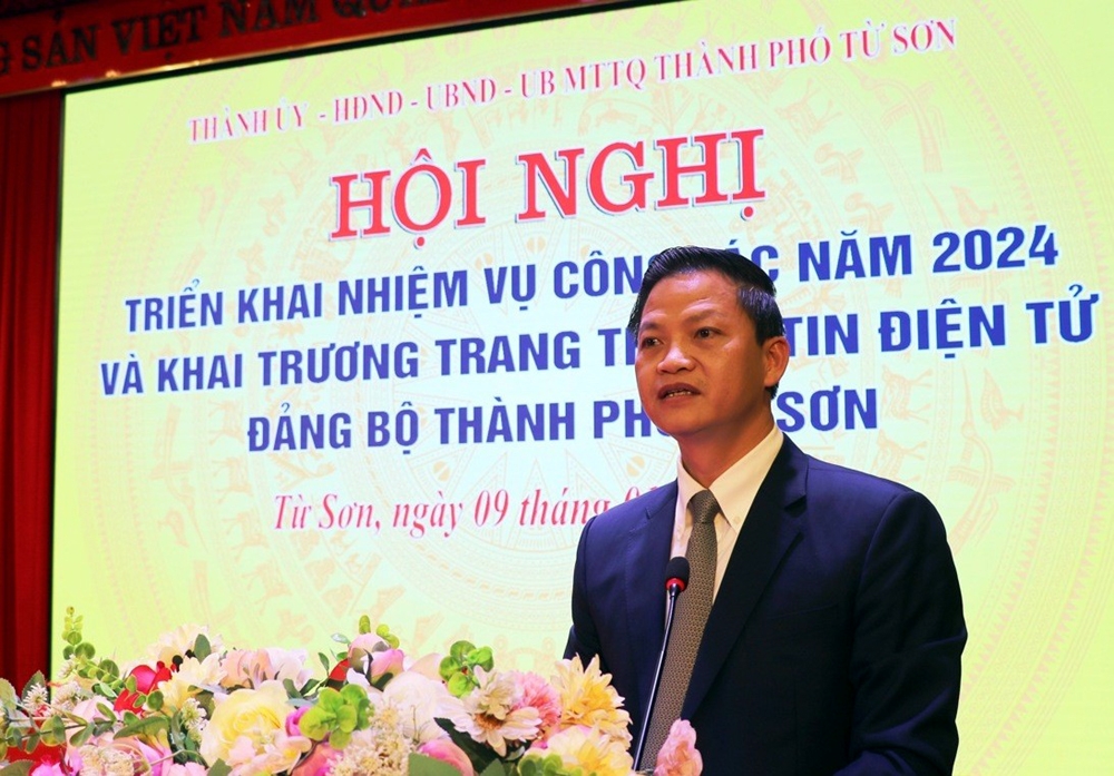 Từ Sơn (Bắc Ninh): Triển khai nhiệm vụ công tác năm 2024