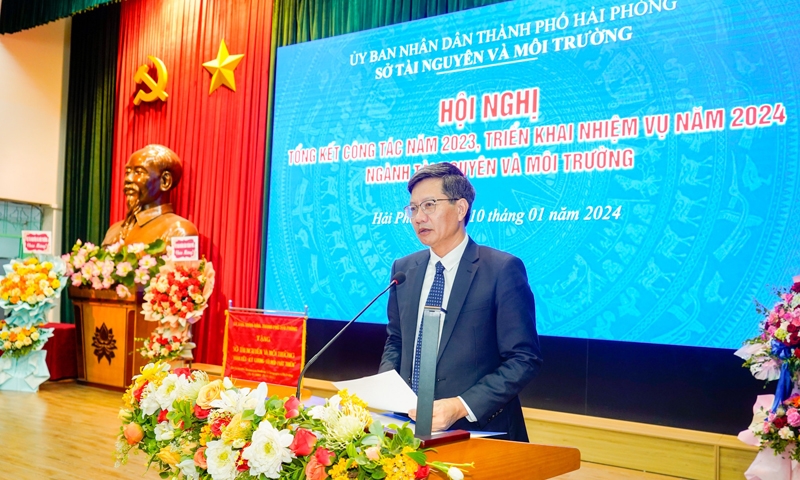 Ngành Tài nguyên và Môi trường Hải Phòng triển khai nhiệm vụ năm 2024