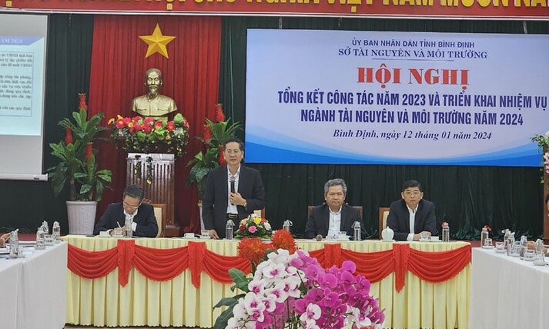 Bình Định: Ngành Tài nguyên và Môi trường quyết tâm hoàn thành các chỉ tiêu, nhiệm vụ được giao