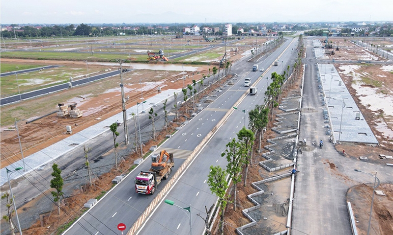 Vĩnh Tường (Vĩnh Phúc): Đẩy nhanh tiến độ thực hiện Khu công nghiệp Đồng Sóc