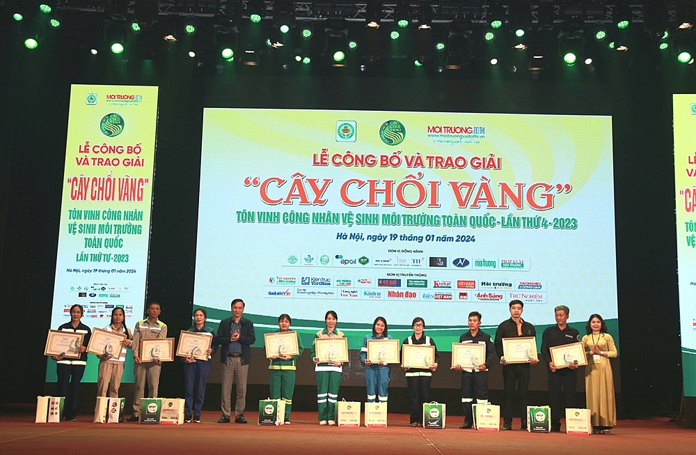 Lễ trao giải “Cây chổi vàng” – Tôn vinh những công nhân vệ sinh môi trường lần thứ 4 năm 2023