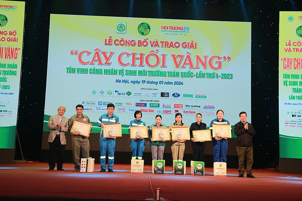 Lễ trao giải “Cây chổi vàng” – Tôn vinh những công nhân vệ sinh môi trường lần thứ 4 năm 2023