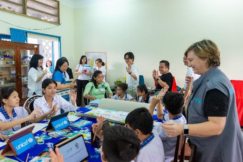 Mô hình trường học ứng phó thông minh với biến đổi khí hậu lần đầu tiên triển khai tại Việt Nam