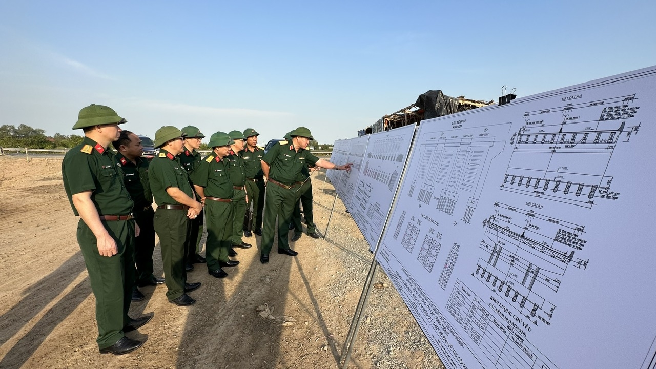 Binh đoàn 12 – Tổng Công ty Xây dựng Trường Sơn: Thi công xuyên Tết tại cao tốc Bắc Nam phía Đông