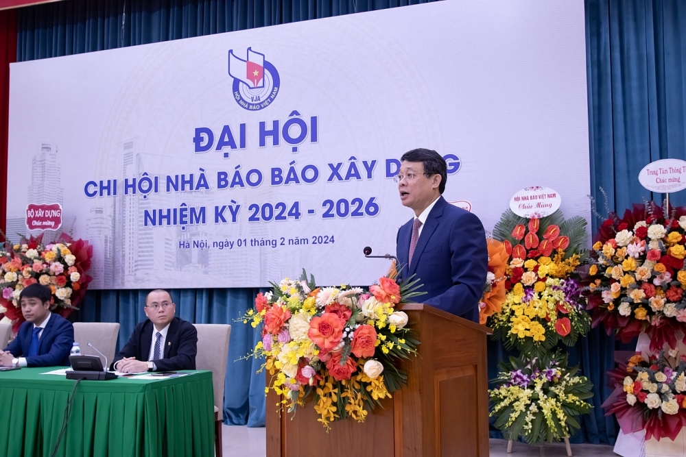 Đại hội Chi hội Nhà báo Báo Xây dựng 2024 – 2026 thành công tốt đẹp