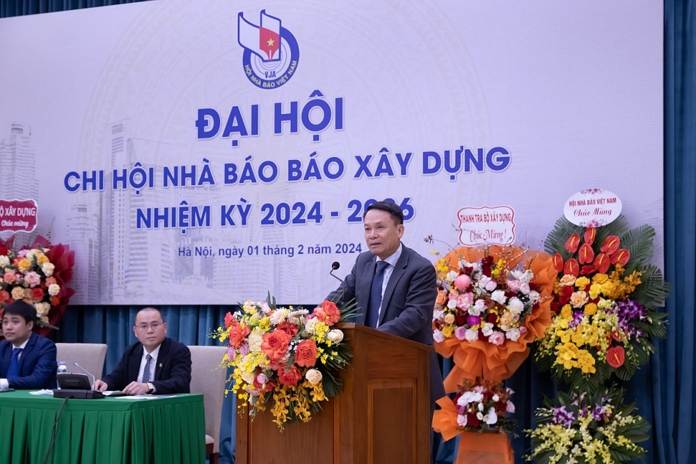 Đại hội Chi hội Nhà báo Báo Xây dựng 2024 – 2026 thành công tốt đẹp