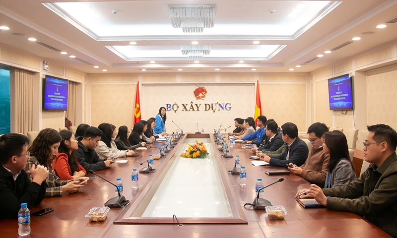 Đoàn Thanh niên Bộ Xây dựng triển khai nhiệm vụ năm 2024