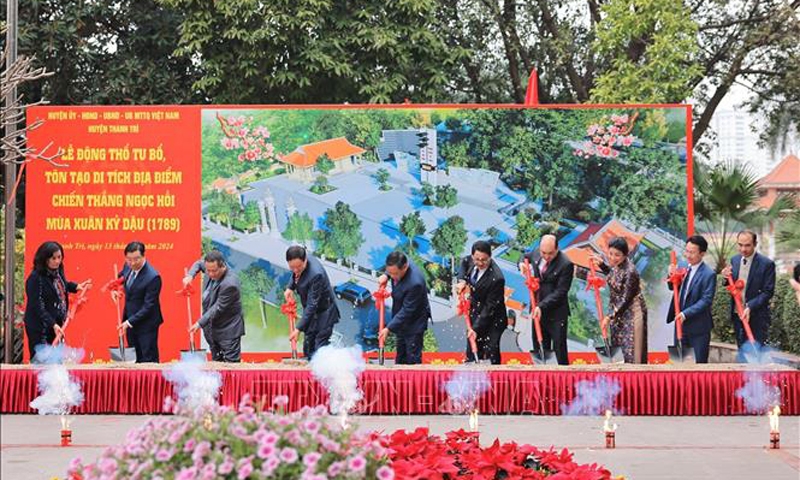 Hà Nội: Kỷ niệm 235 năm Chiến thắng Ngọc Hồi và tôn tạo di tích tại Thanh Trì