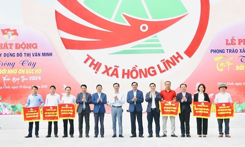 Hồng Lĩnh (Hà Tĩnh): Phát động phong trào “Xây dựng đô thị văn minh”