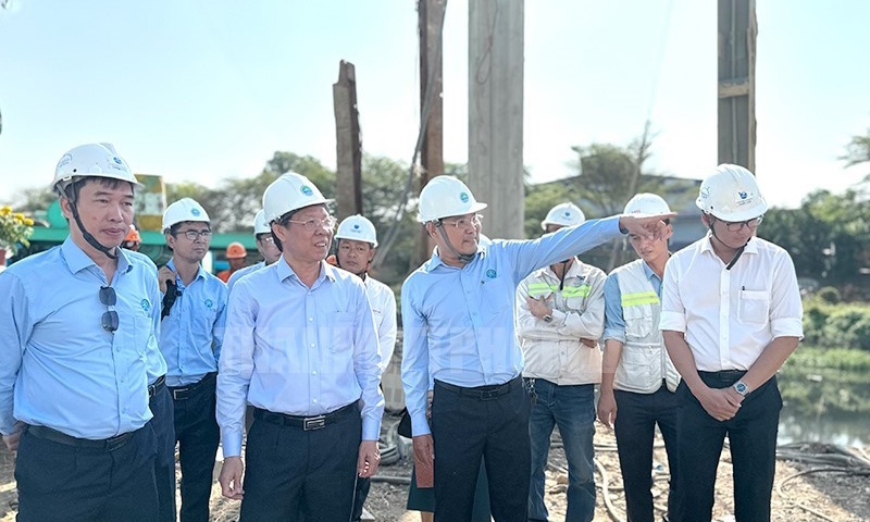 Thành phố Hồ Chí Minh: Dự án kênh Tham Lương – Bến Cát – rạch Nước Lên phấn đấu hoàn thành 30/4/2025