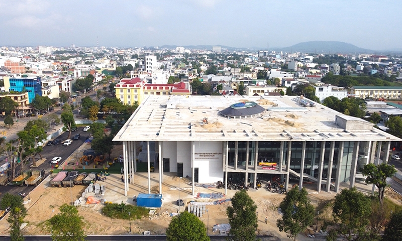 Các công trình dân dụng trọng điểm ở Quảng Ngãi được xây dựng với tiến độ “thần tốc”