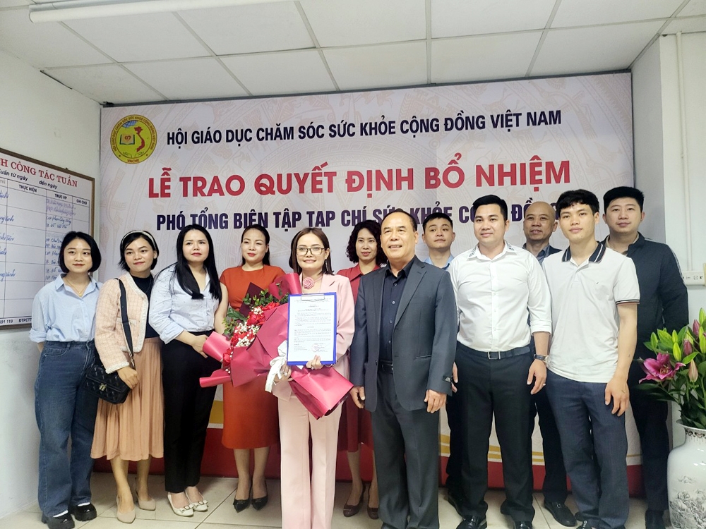 Tạp chí Sức khỏe Cộng đồng có Tân Phó Tổng Biên tập