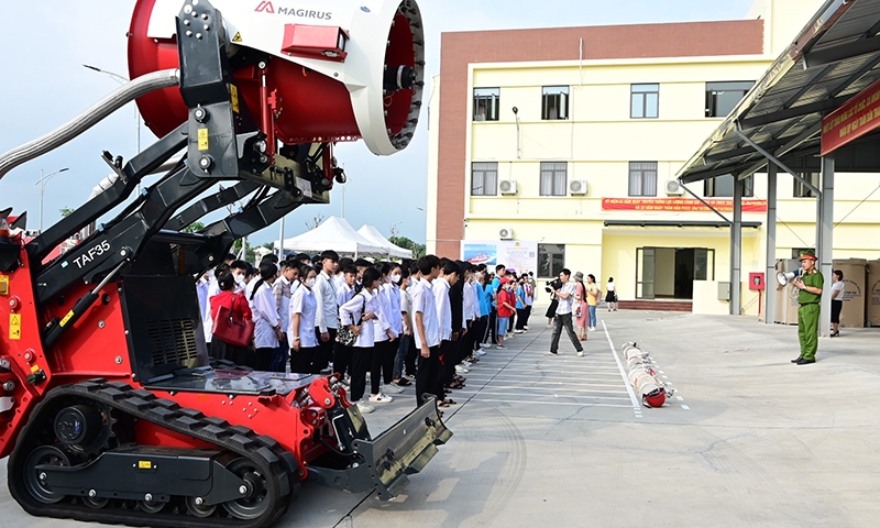 Hải Phòng: Tổ chức tuyên truyền, trải nhiệm, thực hành chữa cháy và cứu nạn cứu hộ