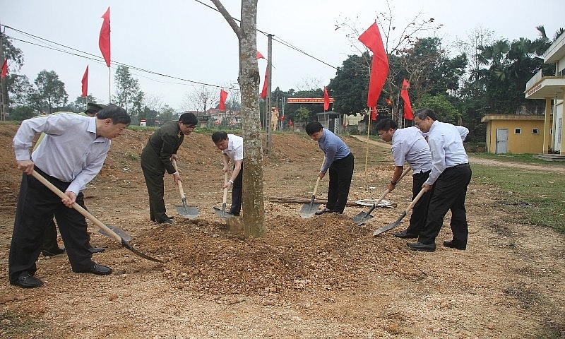 Sông Lô (Vĩnh Phúc): Tổ chức lễ phát động trồng cây “Đời đời nhớ ơn Bác Hồ”