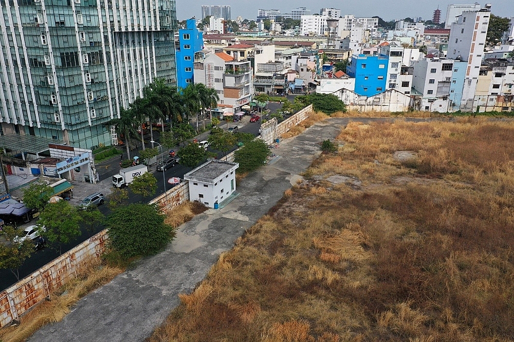 Thành phố Hồ Chí Minh: Cận cảnh khu “đất vàng” 152 Trần Phú của Vinataba vừa bị thu hồi
