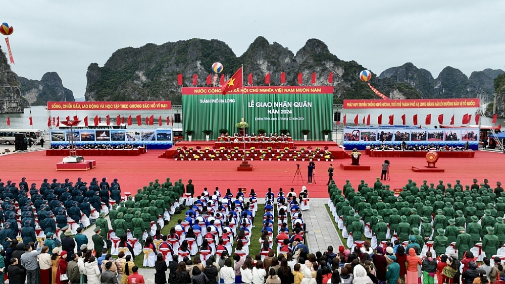 Quảng Ninh: Mở hội tòng quân đầu Xuân Giáp Thìn