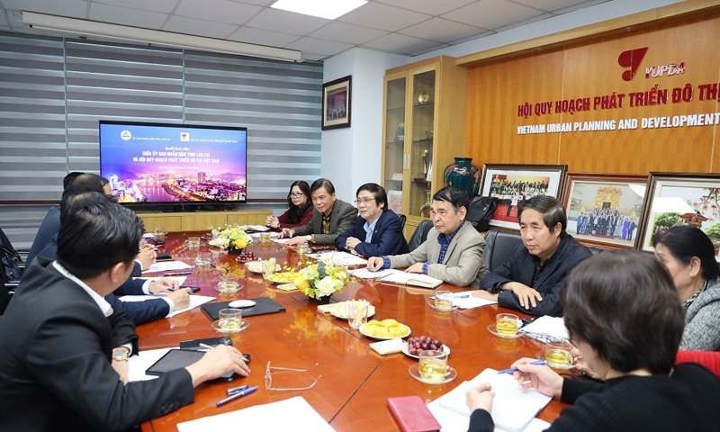 Lào Cai: Đẩy mạnh hợp tác với Hội Quy hoạch phát triển đô thị Việt Nam