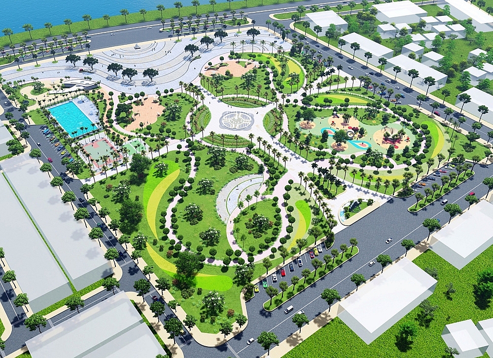 Thành phố Quảng Ngãi: Công viên cây xanh Thạch Bích sẽ được xây dựng như thế nào?