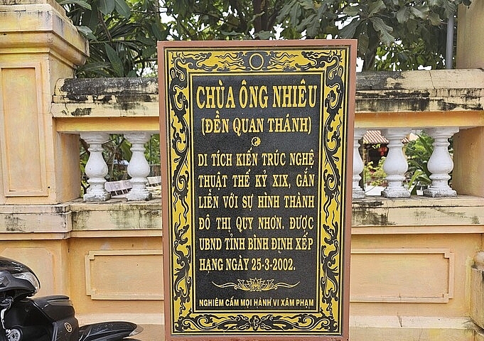 Bình Định: Phát huy giá trị văn hóa lịch sử và du lịch di tích chùa Ông Nhiêu