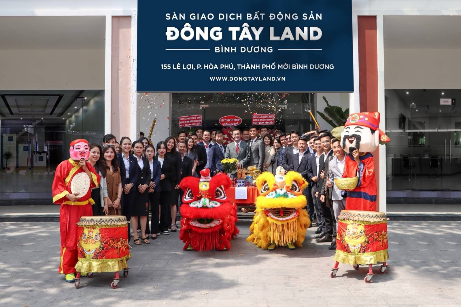 Đông Tây Land khai trương văn phòng tại Thành phố mới Bình Dương, mở rộng hệ thống giao dịch