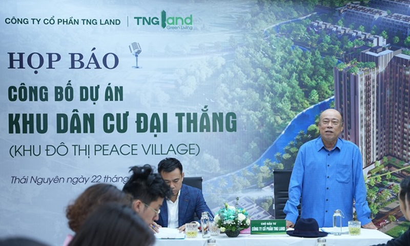 Thái Nguyên: TNG Land triển khai dự án nhà ở xã hội đầu tiên tại thành phố Phổ Yên