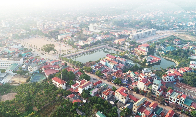 Bắc Giang: “Thay áo mới” cho đô thị Chũ