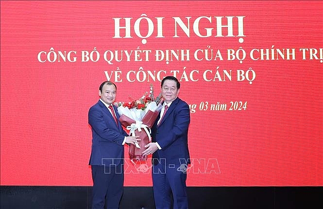 Phó Trưởng Ban Tuyên giáo Trung ương Lê Hải Bình làm Tổng Biên tập Tạp chí Cộng sản