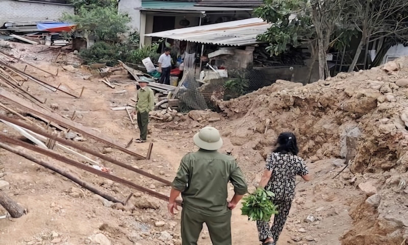 Đô Lương (Nghệ An): Sập tường rào khiến một người tử vong