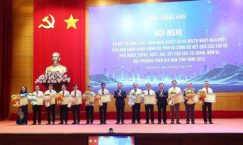 Quảng Ninh: Công bố kết quả các Chỉ số PAR INDEX, SIPAS, DDCI, DGI, DTI năm 2023